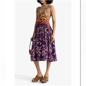 Zimmermann Multicolor Midi Dress